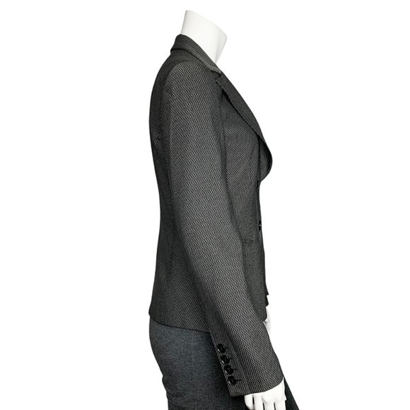 EMPRIO ARMANI Fitted Wool Blend Blazer - Picture 3 of 10